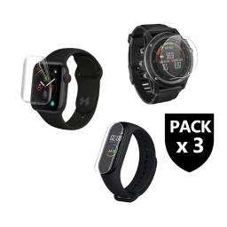 Lamina Hidrogel x 3 Smartwatch Compatible con Garmin