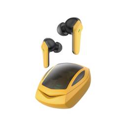 Auriculares Inalmbricos Gamer Foneng BL118 BT 5.3 In Ear yellow