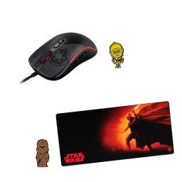 Mouse Gamer + Mouse Pad XXL PRIMUS Star Wars Darth Vader
